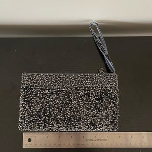 Beaded wristlet - clutch